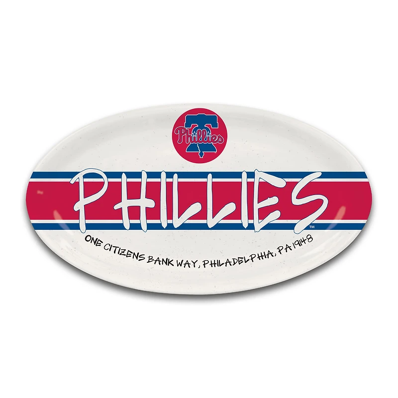 Plat de service ovale des Philadelphia Phillies