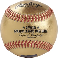 Baseball en cuir doré Rawlings des Phillies de Philadelphie