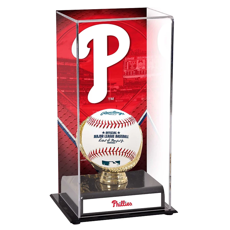 Vitrine d'affichage sublimée avec image des Philadelphia Phillies