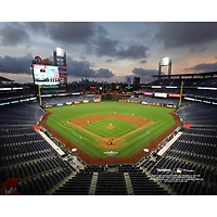 Philadelphia Phillies Unsigned Citizens Bank Park Sunset General View Photograph
