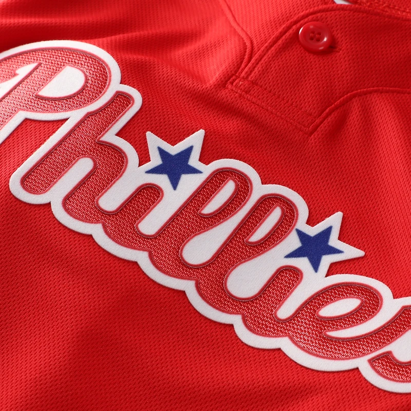 Preschool Mitchell & Ness Roy Halladay Red Philadelphia Phillies Cooperstown Collection Mesh Batting Practice Jersey