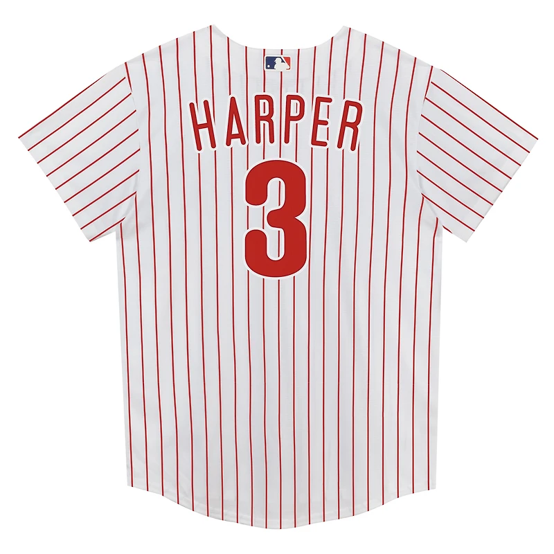Preschool Nike Bryce Harper White Philadelphia Phillies Home Replica Player Jersey