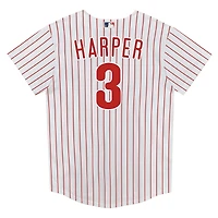 Preschool Nike Bryce Harper White Philadelphia Phillies Home Replica Player Jersey