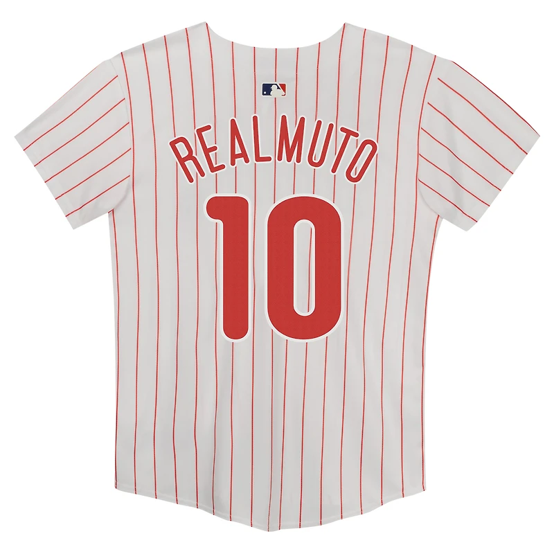 Nike J.T. préscolaire Maillot de match à domicile des Phillies Philadelphie blanc Realmuto