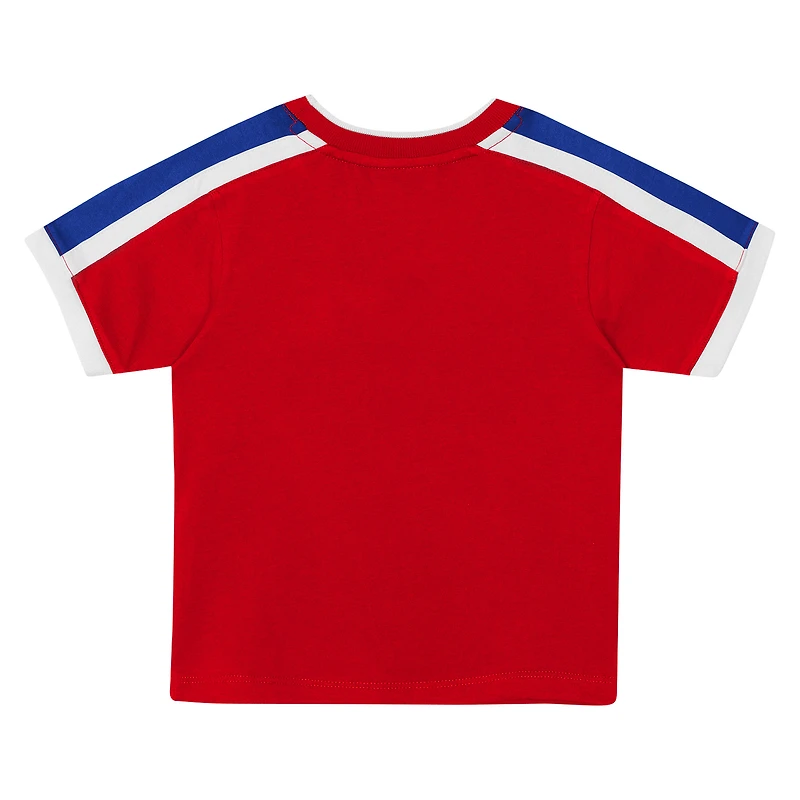 Ensemble T-shirt et short rouge Philadelphia Phillies Ground Ball pour enfants d'âge préscolaire Outerstuff