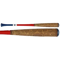 Scott Rolen Philadelphia Phillies Autographed Pillbox Bat Company Mural Series Bat with "1997 NL ROY" Inscription - Limited Edition of 5