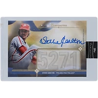 Steve Carlton Philadelphia Phillies Autographed 2023 Topps Luminaries #MOM-SC #9/15 Card