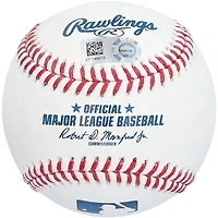 Baseball autographié par Steve Carlton des Philadelphia Phillies avec l'inscription « TRIPLE CROWN 72 »