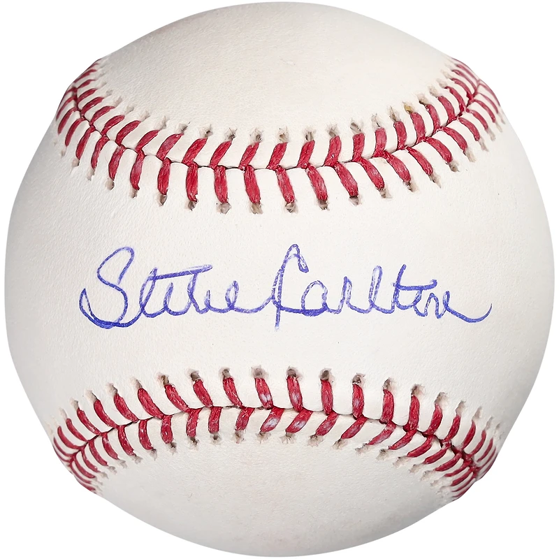 Carte de baseball autographiée par Steve Carlton des Phillies de Philadelphie