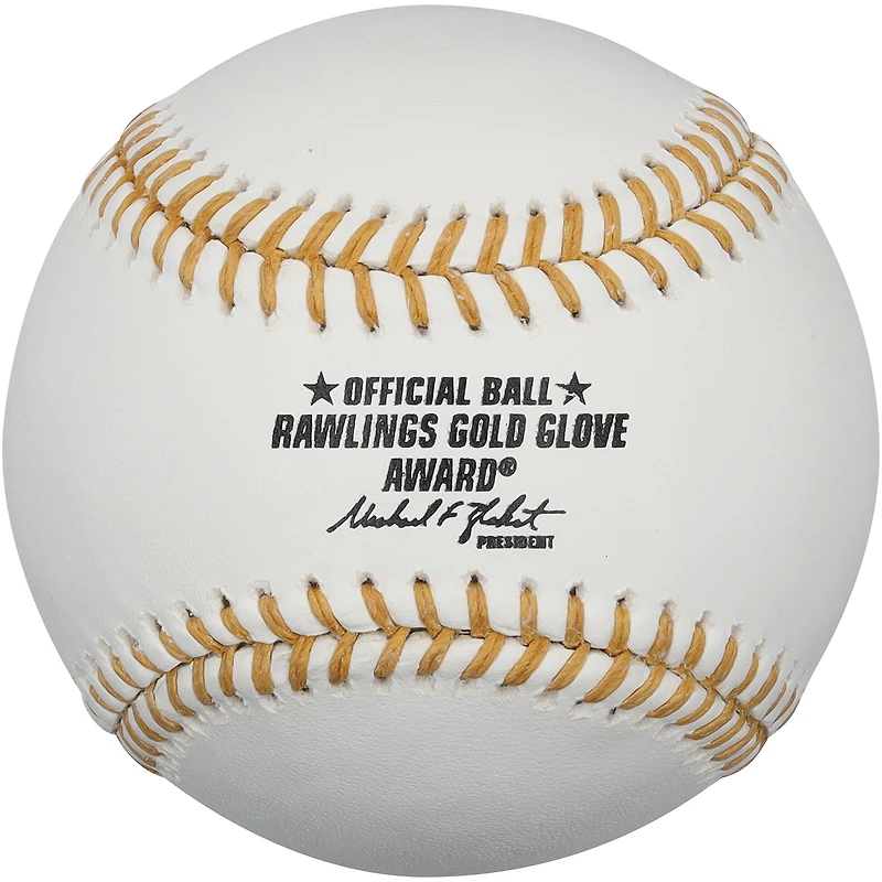Balle de baseball autographiée par Steve Carlton des Phillies de Philadelphie, avec logo du gant d'or
