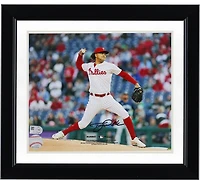 Taijuan Walker Philadelphia Phillies Autographed 8" x 10" White Jersey Pitching Photograph