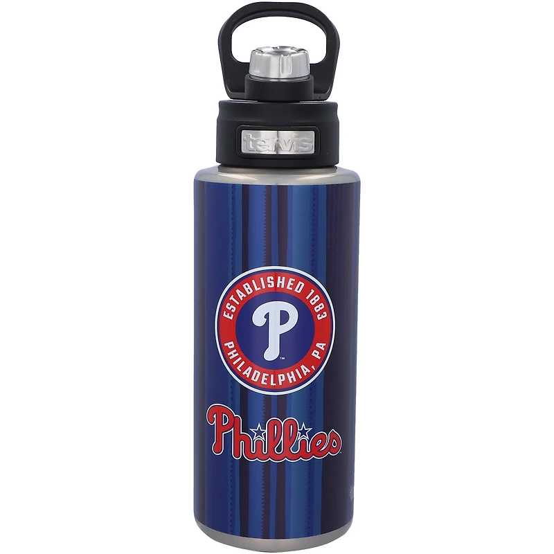 Bouteille d'eau Tervis Philadelphia Phillies 32 oz All In à large ouverture