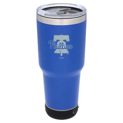 The Memory Company Phillies de Philadelphie 30oz. Gobelet Bluetooth LED en acier inoxydable