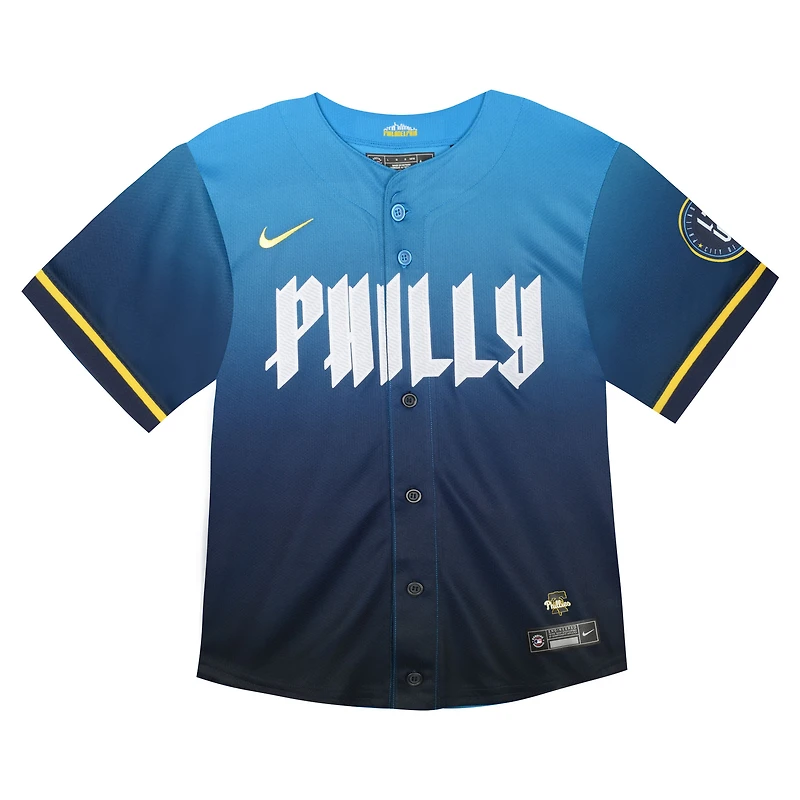 Maillot Nike bleu City Connect Team Limited pour tout-petit des Philadelphia Phillies