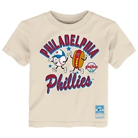 T-shirt Mitchell & Ness naturel Philadelphia Phillies pour tout-petit