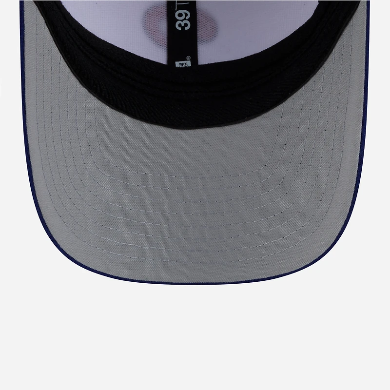 Casquette ajustable New Era blanche Philadelphia Phillies pour tout-petit 39THIRTY M-Crown
