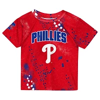 Toddler Outerstuff  Red Philadelphia Phillies Pinch Hitter T-Shirt & Shorts Set