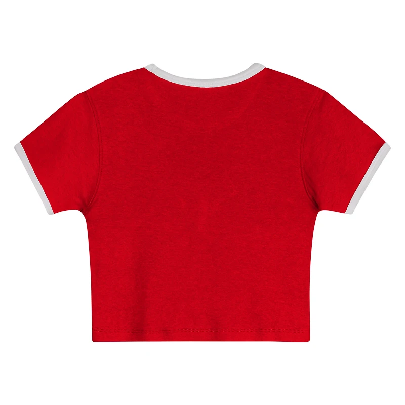Ensemble t-shirt et short rouge pour tout-petits Philadelphia Phillies Double Run