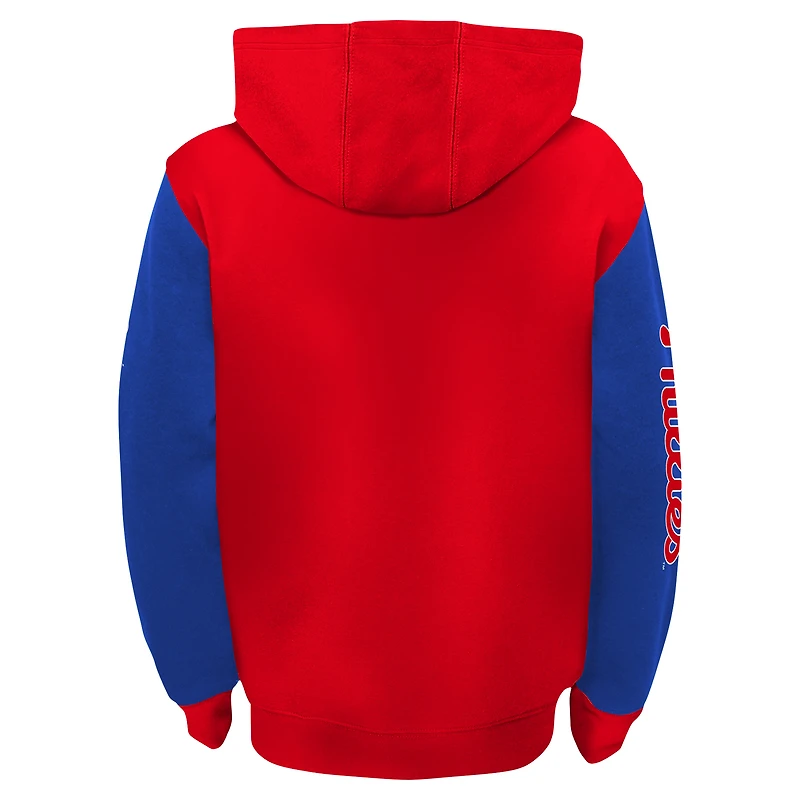 Toddler Red Philadelphia Phillies Postcard Full-Zip Hoodie