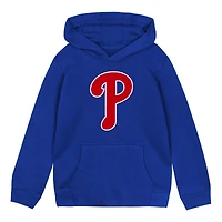 Sweat à capuche en polaire avec logo principal des Royal Philadelphia Phillies pour tout-petit