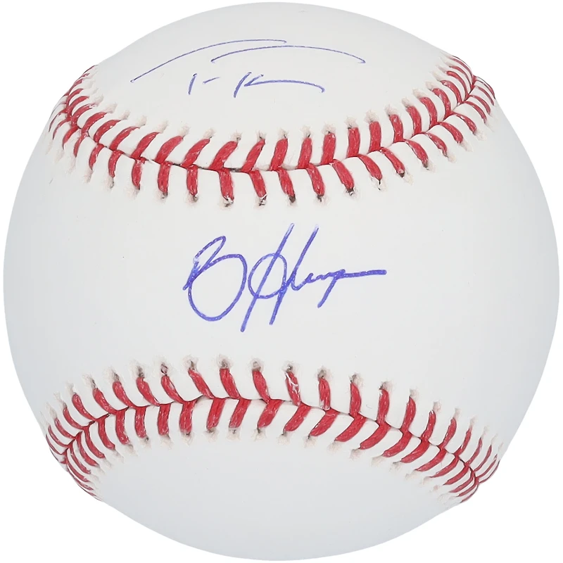 Casquette de baseball autographiée par Trea Turner et Bryce Harper des Phillies de Philadelphie