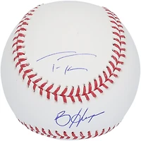 Casquette de baseball autographiée par Trea Turner et Bryce Harper des Phillies de Philadelphie
