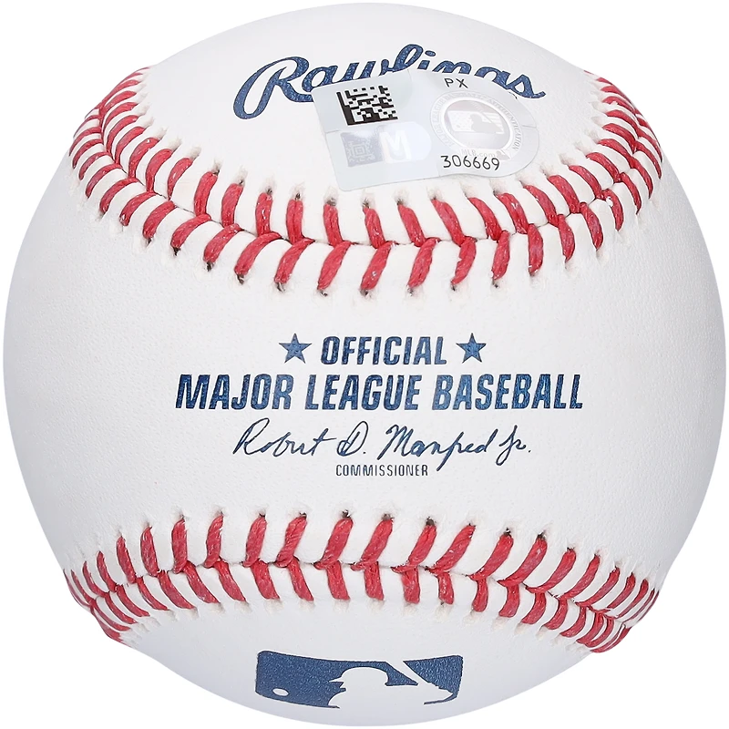 Baseball autographié par Trea Turner des Phillies de Philadelphie avec l'inscription « Go Fightin' Phils »