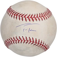 Balle de baseball dédicacée de Trea Turner, utilisée lors du match des Phillies de Philadelphie contre les Nationals de Washington, le 6 avril 2024 - Single