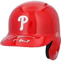 Casque de frappeur miniature autographié par Trea Turner des Phillies de Philadelphie