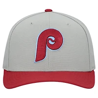 Casquette à pression Crown Snap Pro Coop Basic des Phillies MLB Mnc V100492, HP14806-PPHGREY #32