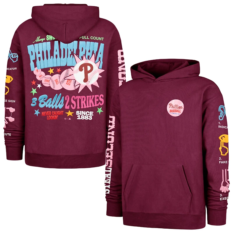 Unisex '47 Burgundy Philadelphia Phillies Earl Foundation Hoodie