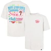 Unisex '47  Cream Philadelphia Phillies Turnpike Chuck Foundation T-Shirt