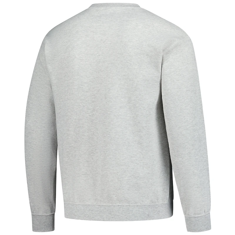 Unisex BreakingT Kyle Schwarber Heather Gray Philadelphia Phillies Player Name & Number Sweatshirt