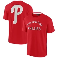 T-shirt unisexe Fanatics rouge Philadelphia Phillies Elements à manches courtes ultra doux