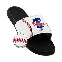 Sandales unisexes ISlide à motif baseball des Philadelphia Phillies
