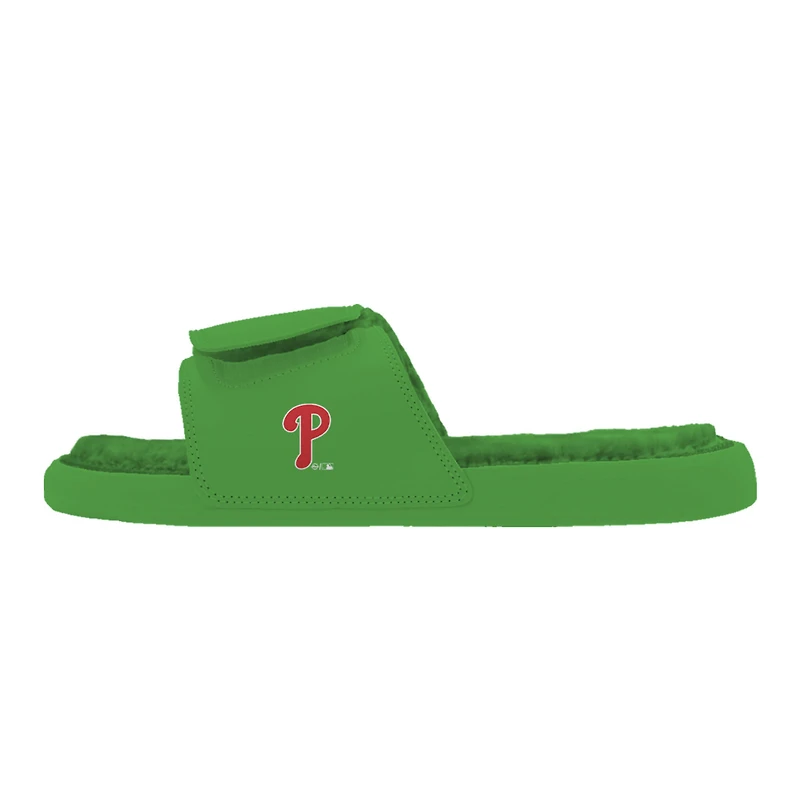 Sandales unisexes ISlide à fourrure Mascot des Philadelphia Phillies