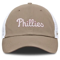 Unisex Nike Khaki/White Philadelphia Phillies Club Trucker Adjustable Hat