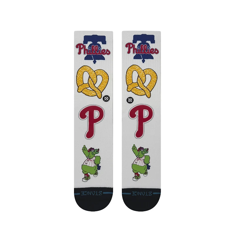 Chaussettes unisexes Stance Philadelphia Phillies Local Crew