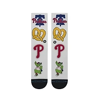 Chaussettes unisexes Stance Philadelphia Phillies Local Crew