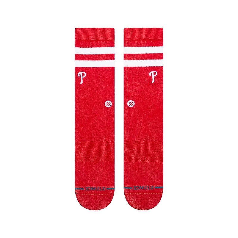 Unisex Stance Red Philadelphia Phillies Rotation Crew Socks