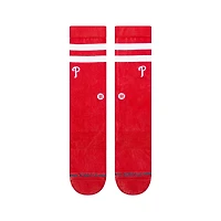 Unisex Stance Red Philadelphia Phillies Rotation Crew Socks