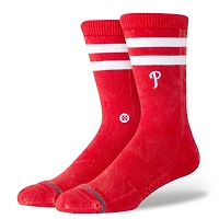 Chaussettes unisexes Stance rouges Philadelphia Phillies Rotation