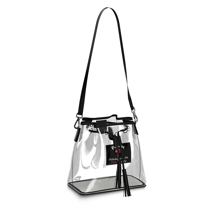 Porte-monnaie transparent Stadium WEAR by Erin Andrews des Philadelphia Phillies