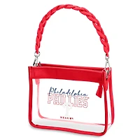 WEAR by Erin Andrews  Philadelphia Phillies Plastic Chain Mini Crossbody Bag