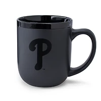 Tasse WinCraft Philadelphia Phillies 48 cl en céramique noire ton sur ton