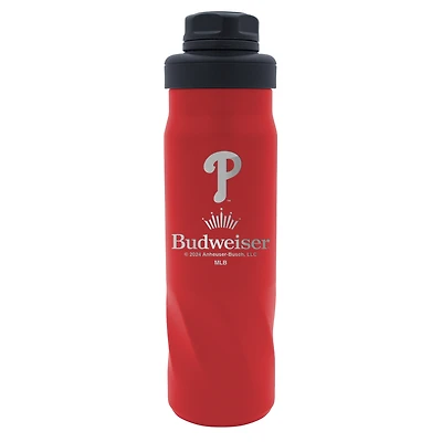 WinCraft Phillies de Philadelphie 2024 MLB x Budweiser 20oz. Morgane Bouteille d'eau