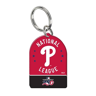 WinCraft Philadelphia Phillies America 250 Premium Acrylic Key Ring