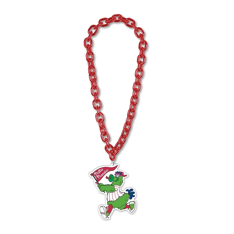Collier à grosse chaîne WinCraft Philadelphia Phillies
