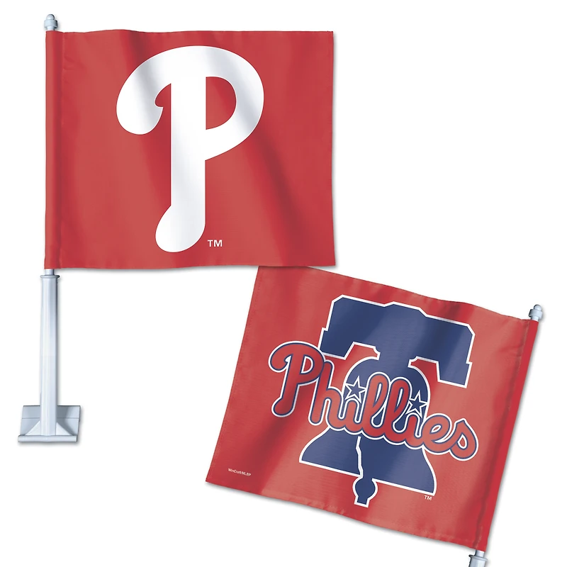 WinCraft Philadelphia Phillies Double-Sided Team Car Flag