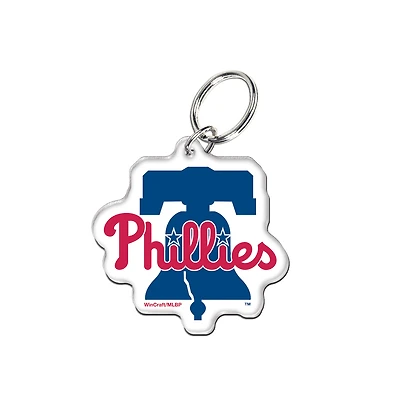 Porte-clés WinCraft Philadelphia Phillies en acrylique de qualité supérieure